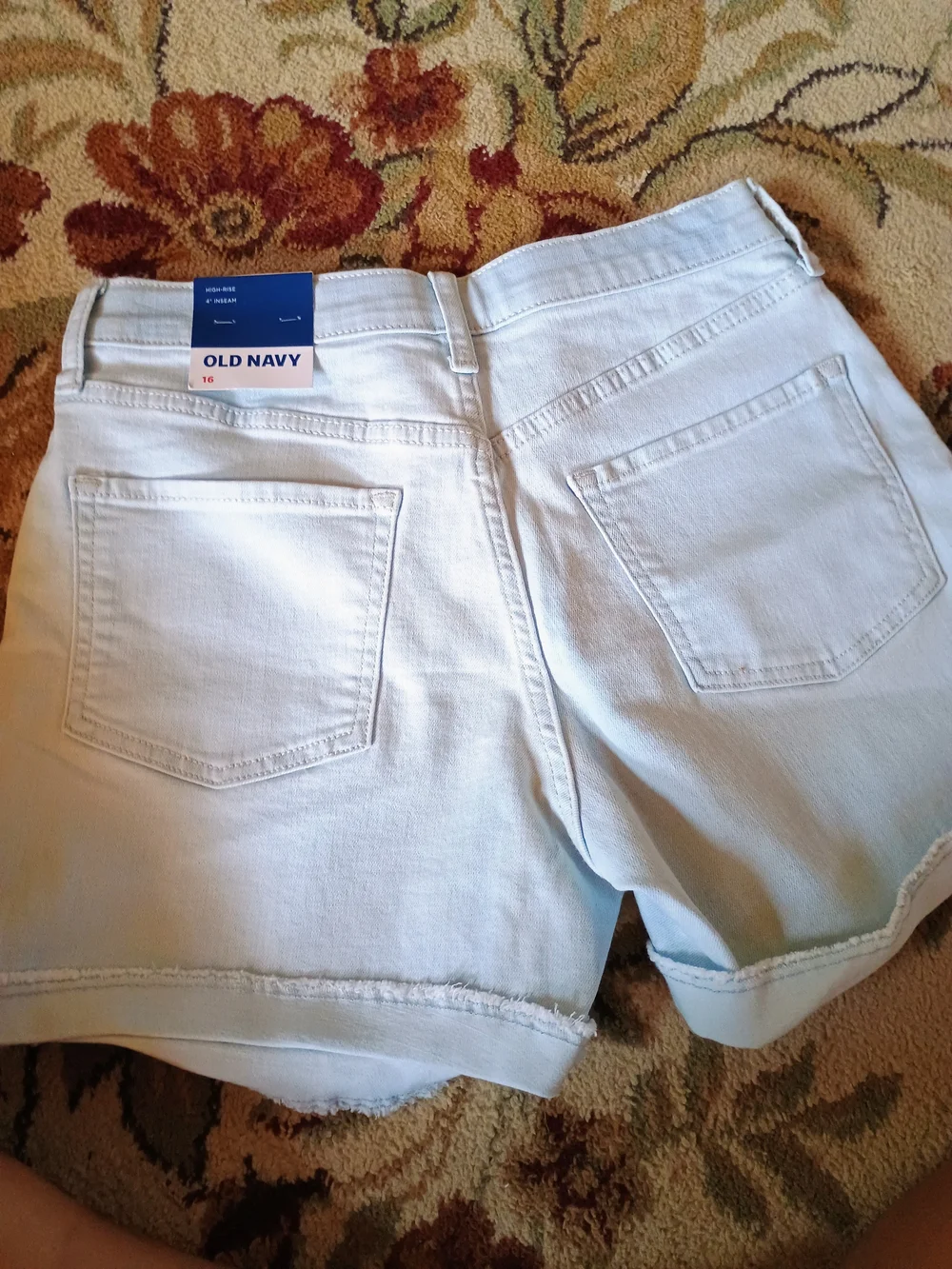 Old Navy Light Blue High-Waist Jeans